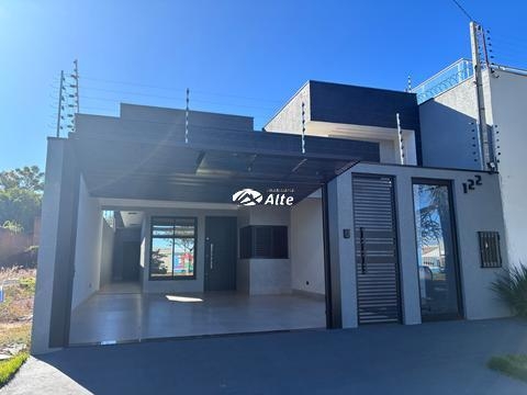 Casa à venda em Maringá, Jardim Oriental, com 3 quartos, com 136 m²